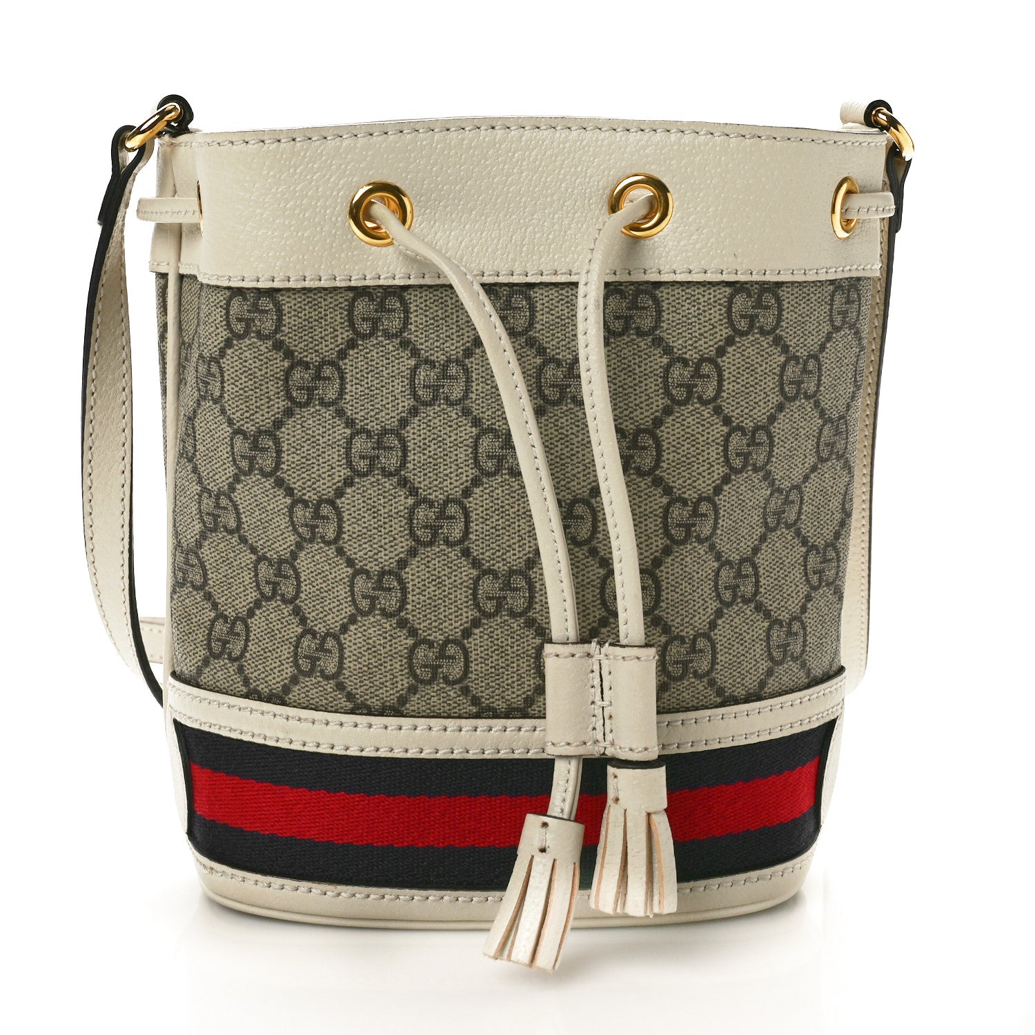 Gucci bag on a white background